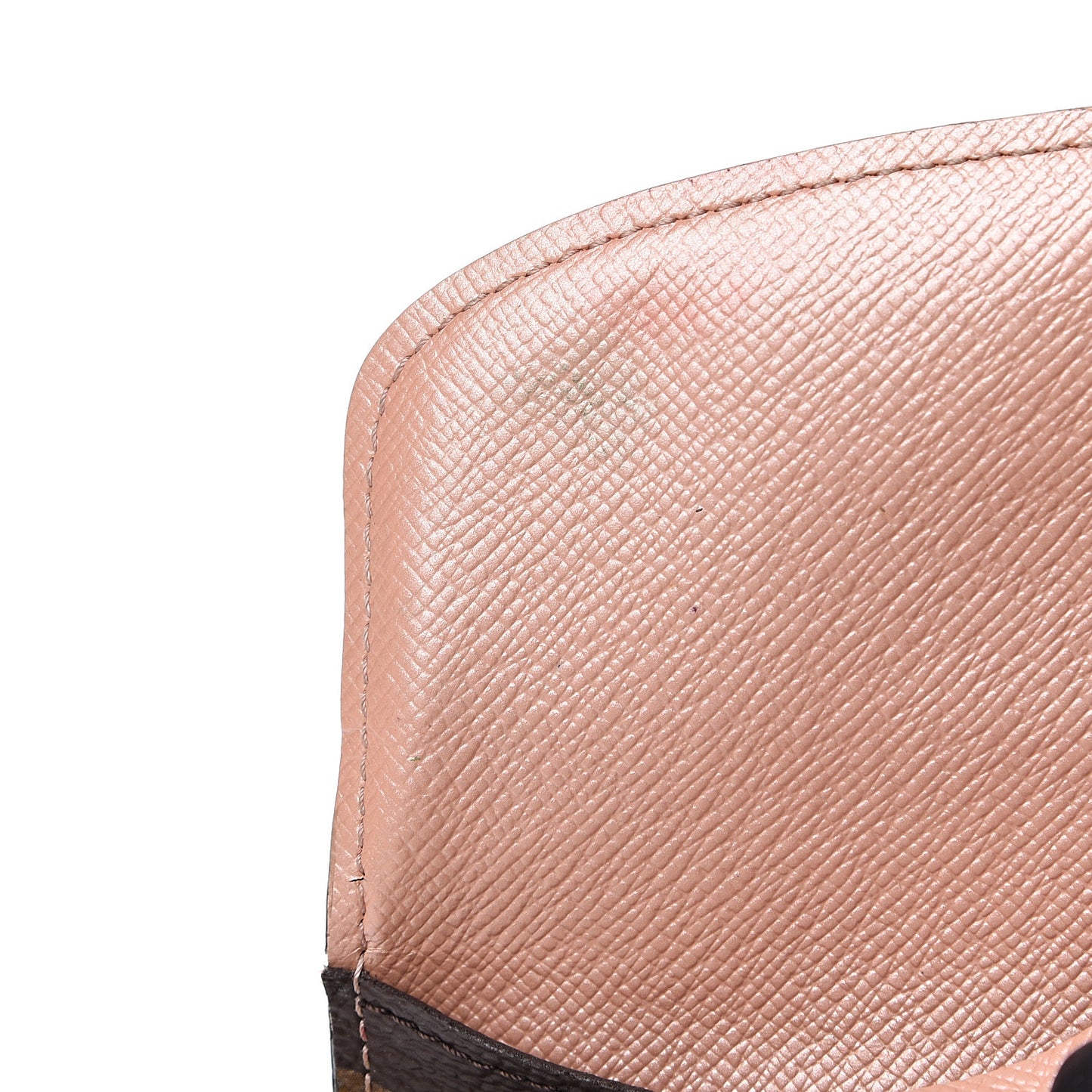 Monogram Emilie Wallet Rose Ballerine