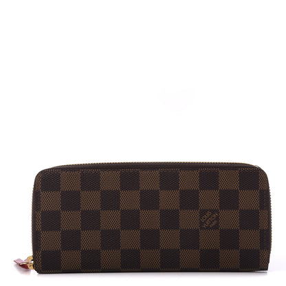 Louis Vuitton Damier Ebene Clemence Wallet 1 of 9