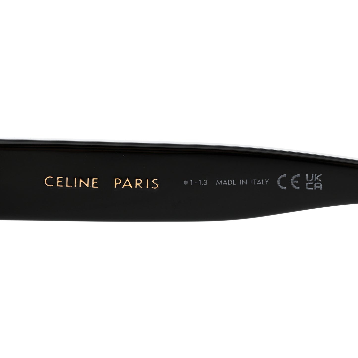 Acetate Sunglasses CL40253F Black