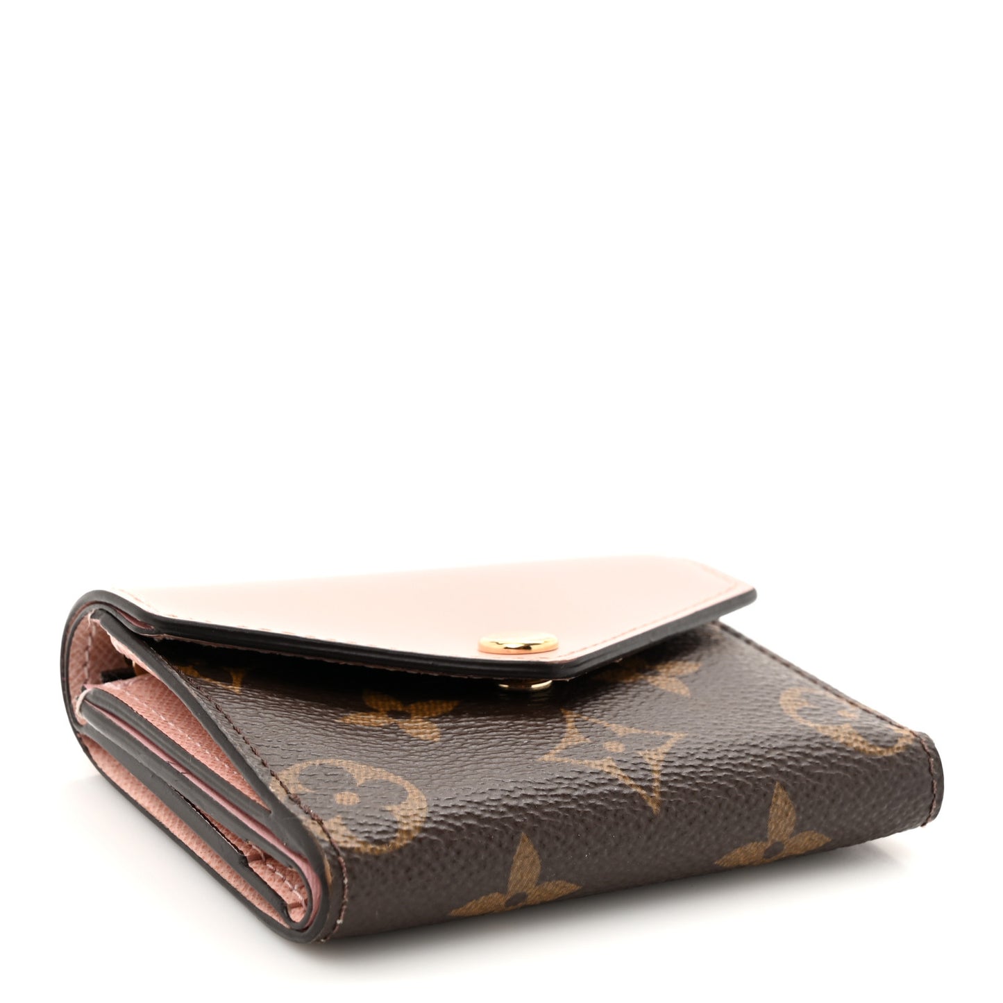 Monogram Zoe Wallet Rose Ballerine