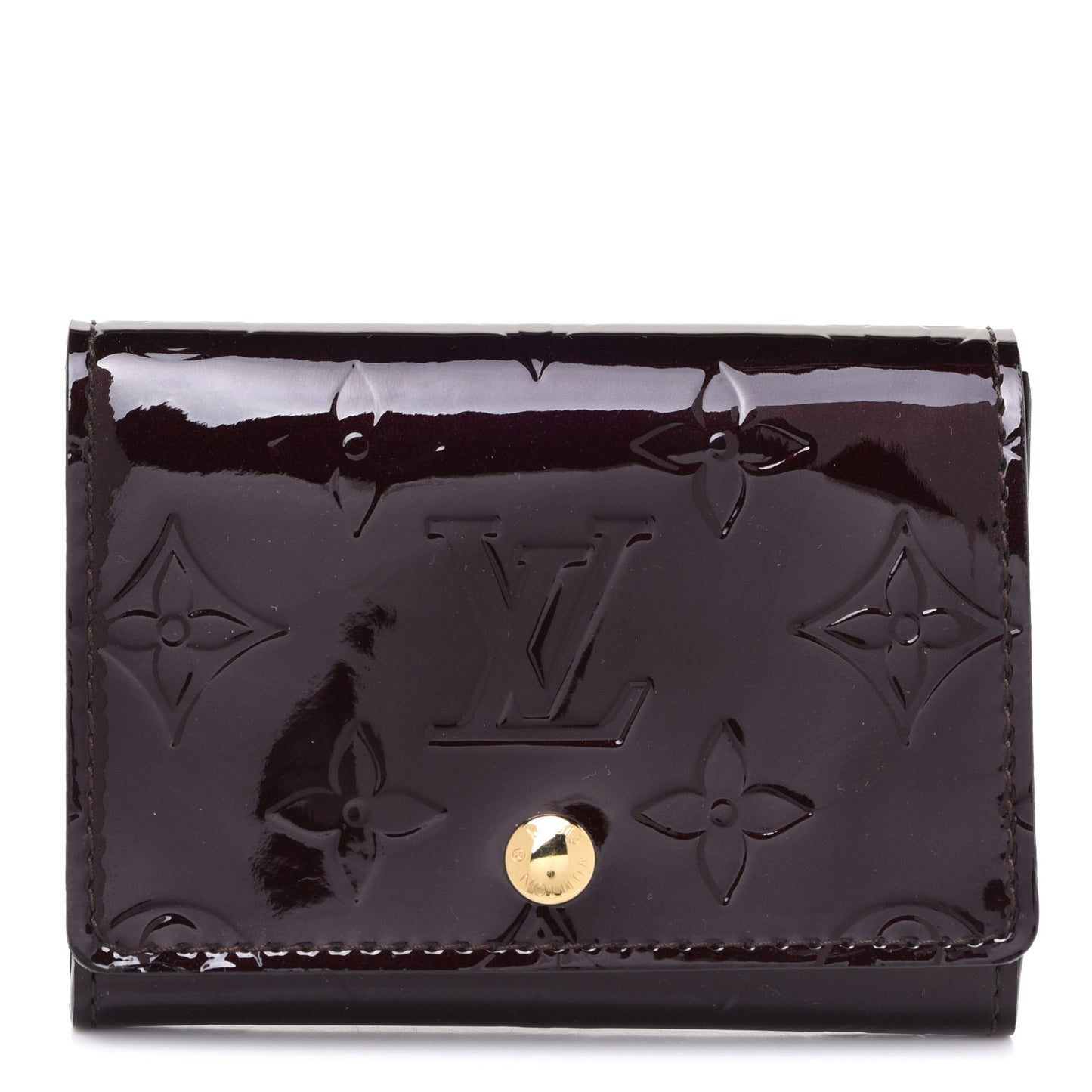 Vernis Business Card Holder Amarante