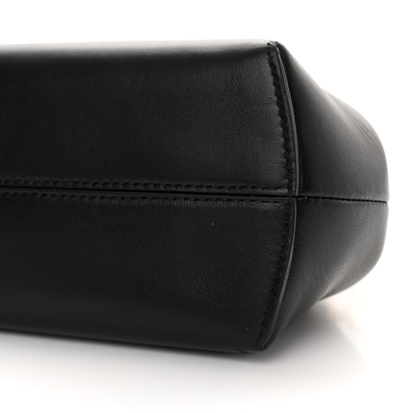 Shiny Nappa Small Fendi First Black