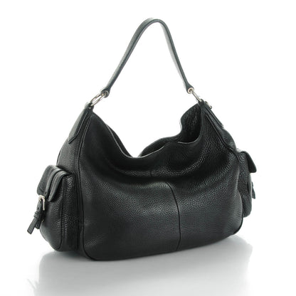 Prada Vitello Daino Shoulder Bag Nero Black 3 of 7