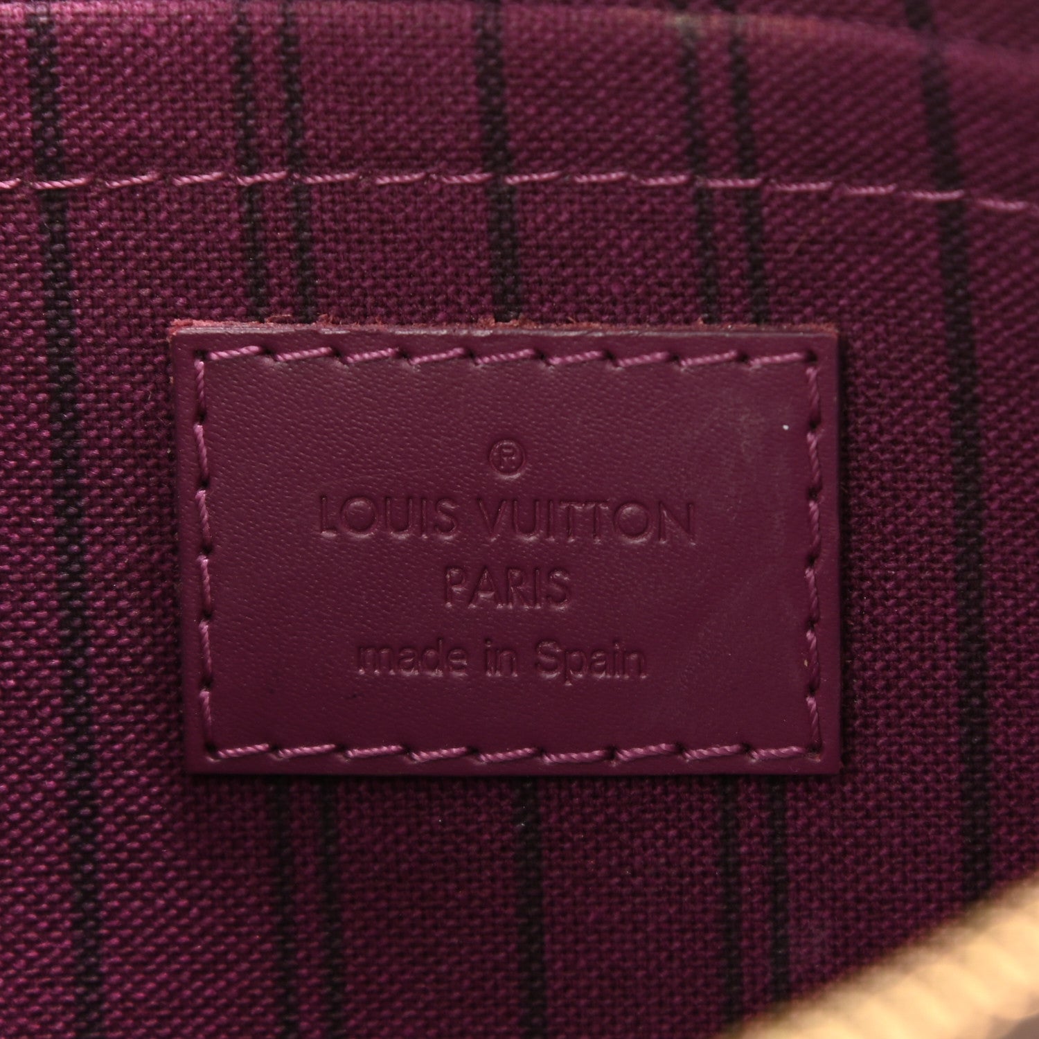 Louis Vuitton Monogram Totem Neverfull MM Magenta 9 of 14