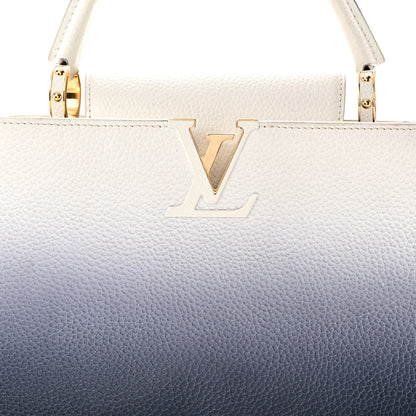 Louis Vuitton Taurillon Capucines PM Blue Marine 7 of 9