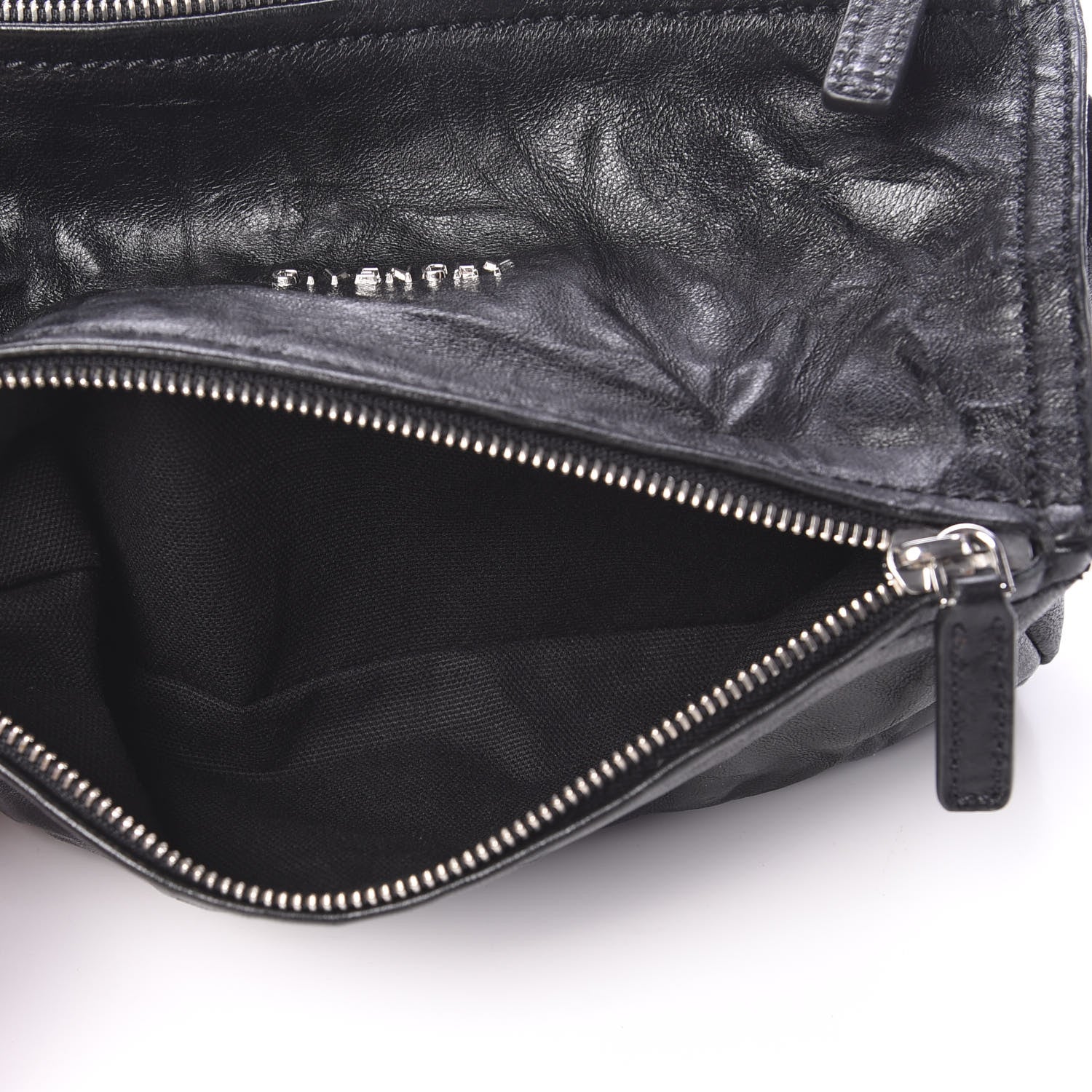 Givenchy Tumbled Sheepskin Mini Pandora Black 4 of 10