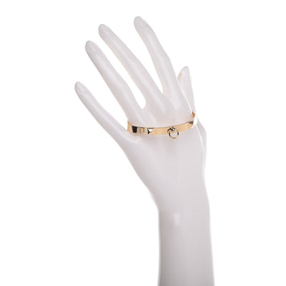 Hermes 18K Yellow Gold PM Collier De Chien Bracelet SH 2 of 4