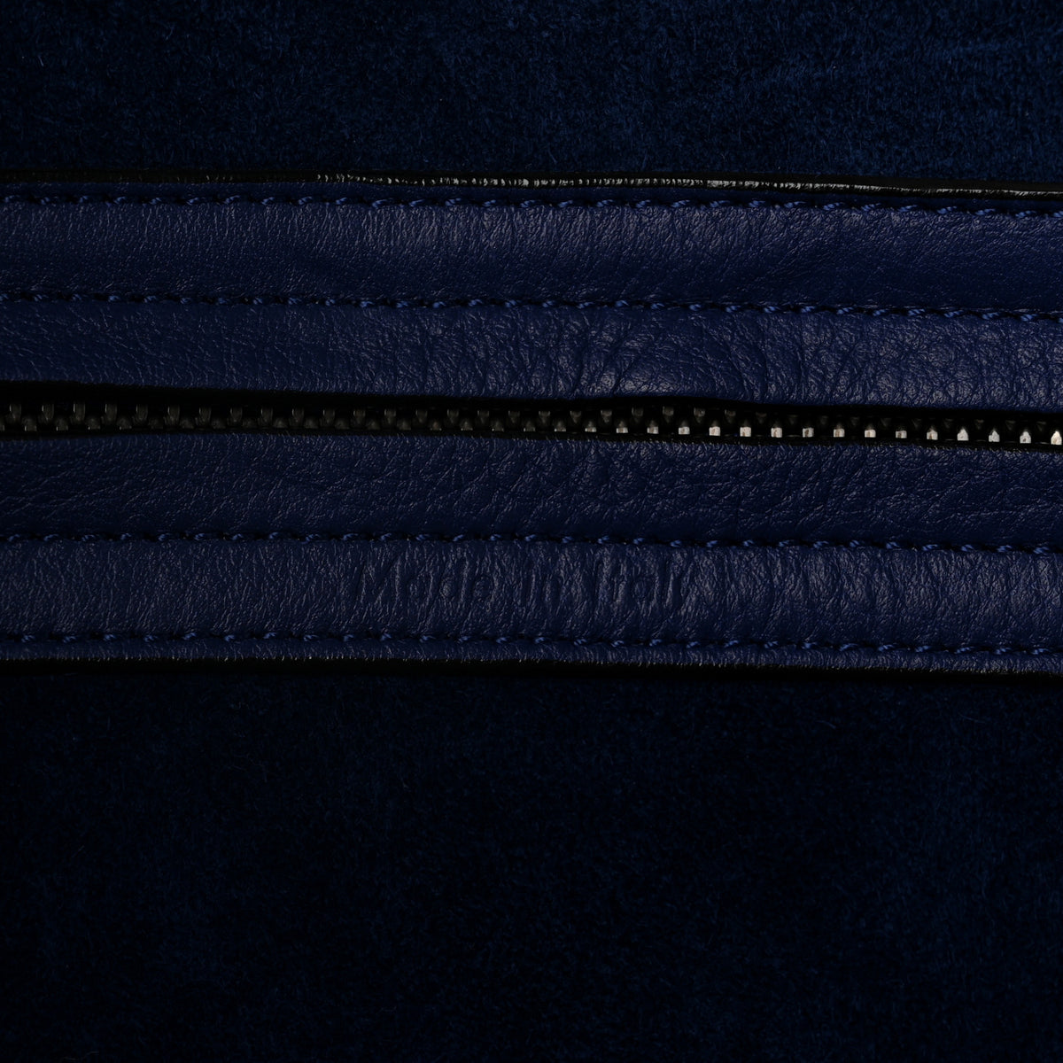 Grained Calfskin Medium Phantom Luggage Indigo
