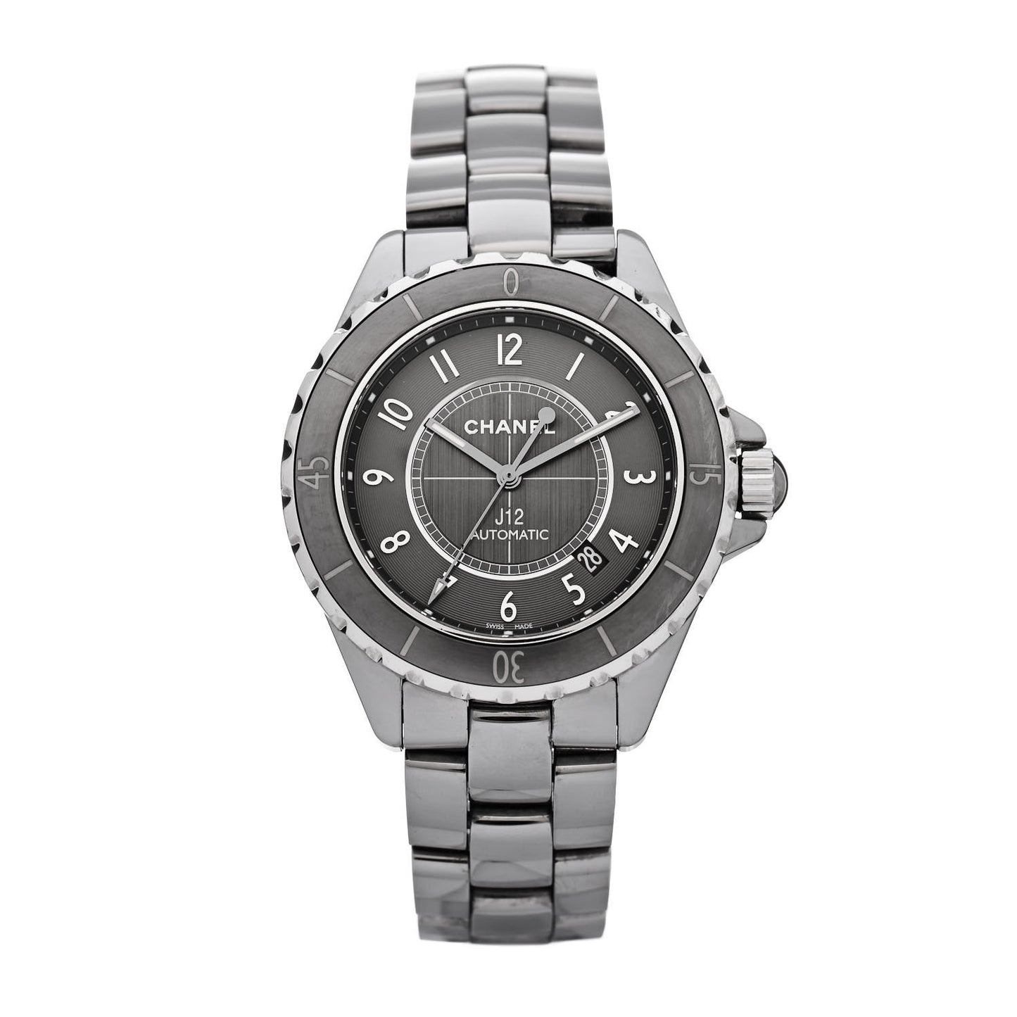 Titanium Ceramic 38mm J12 Chromatic Automatic Watch