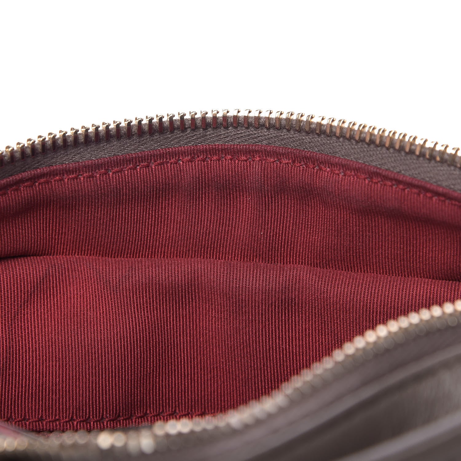 Chanel Aged Calfskin Quilted Small Gabrielle Hobo Grey 13 of 13