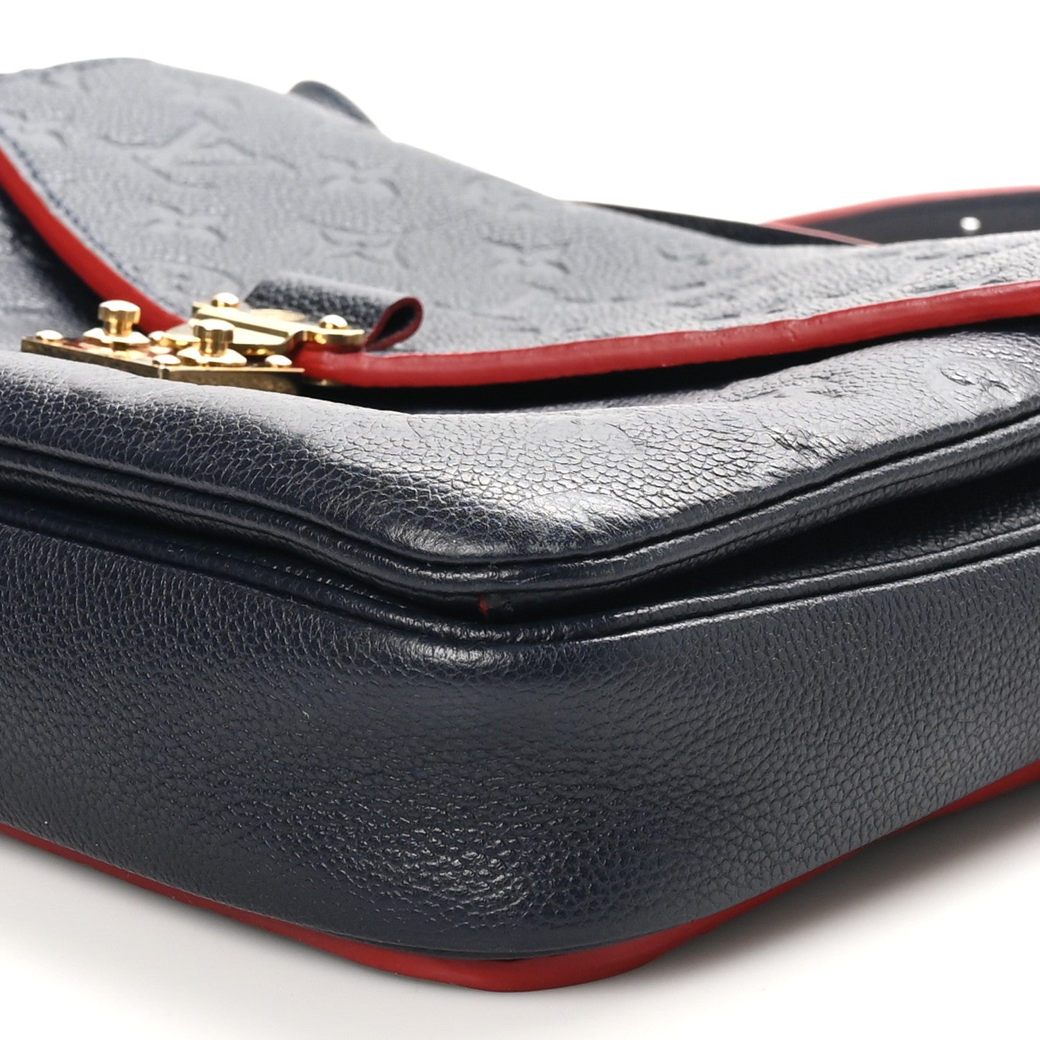 Louis Vuitton Empreinte Pochette Metis Marine Rouge 8 of 9