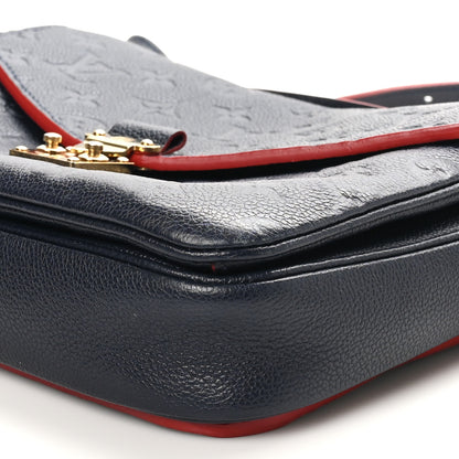 Louis Vuitton Empreinte Pochette Metis Marine Rouge 8 of 9