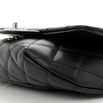 Chanel Calfskin Quilted CC Uniform Flap Belt Bag Black 10 of 10