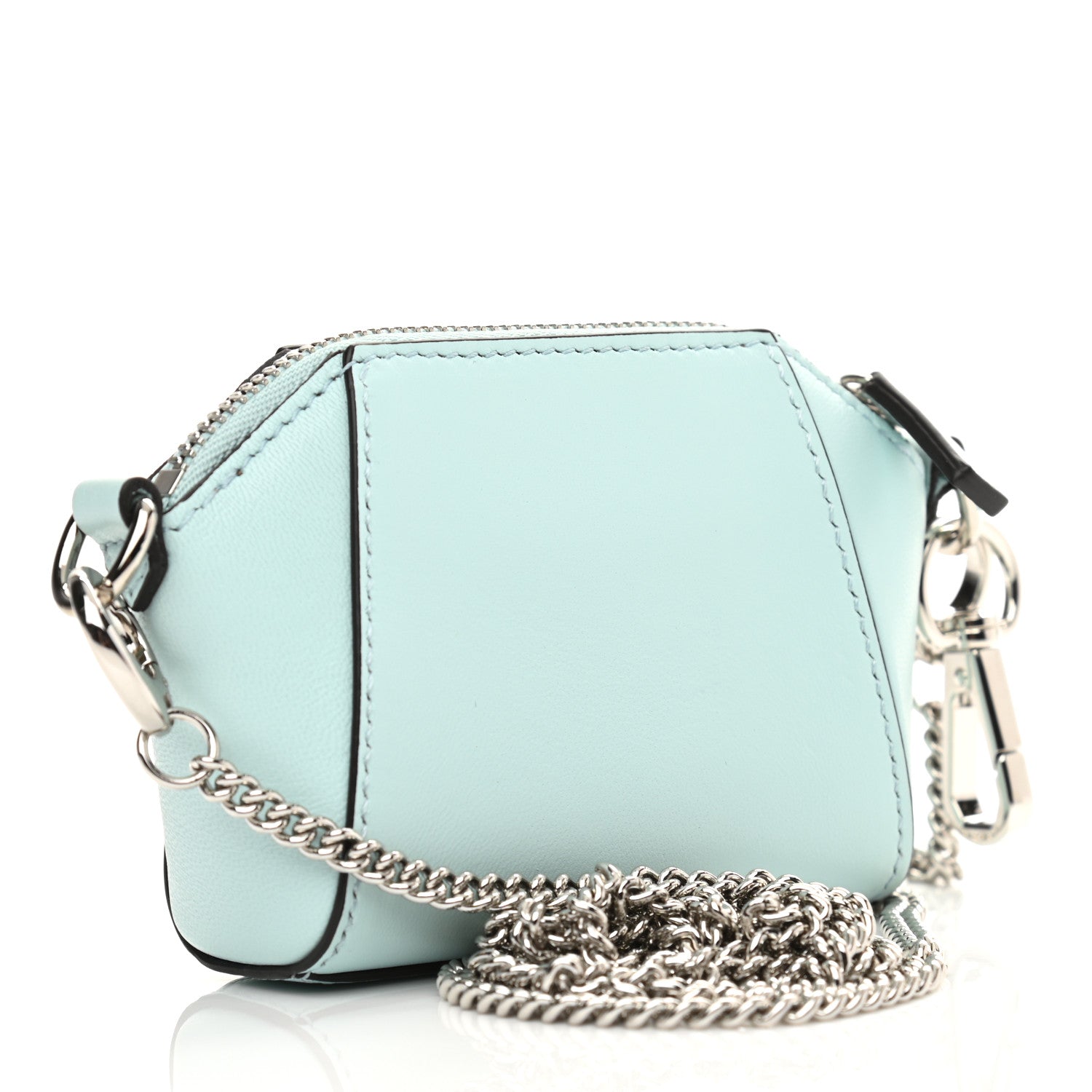 Givenchy Lambskin Baby Antigona Acqua Marine 3 of 11