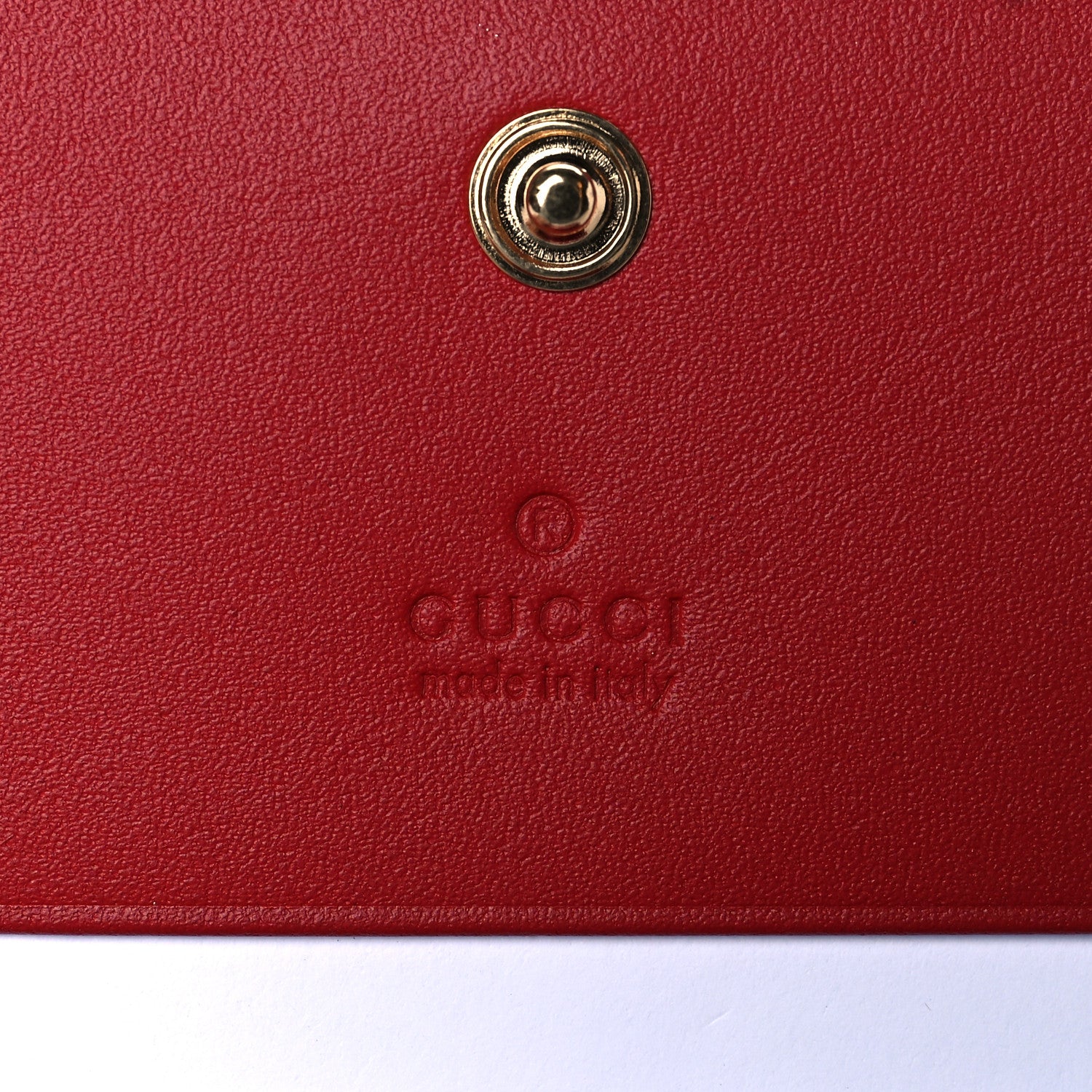 Gucci GG Supreme Monogram Blooms Card Case Beige Blue Navy Hibiscus Red 6 of 7