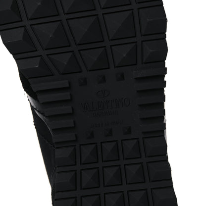 Valentino Garavani Nappa Suede Camouflage Mens Rockrunner Sneakers 41 Black 40.5 Black 6 of 10