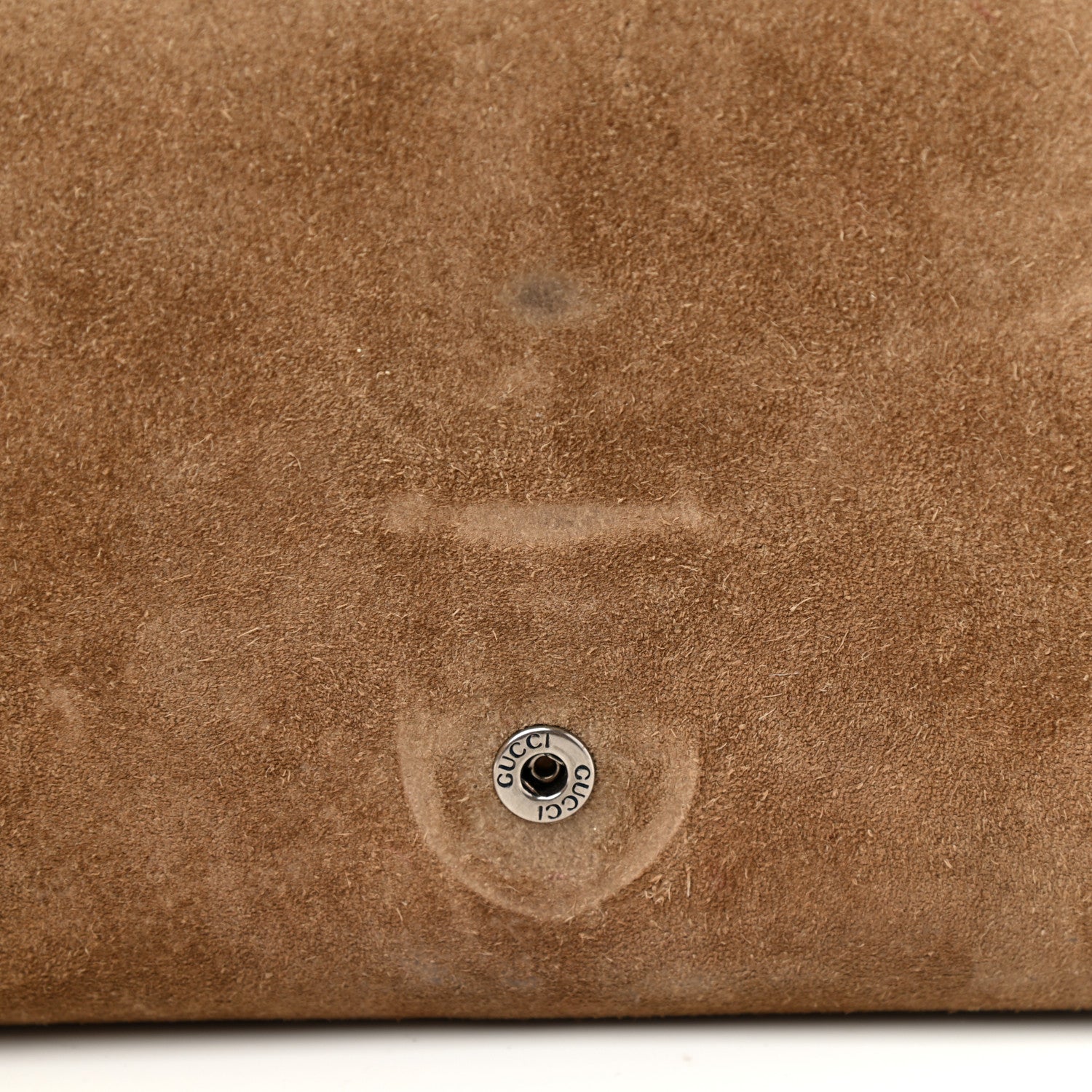 Gucci Suede Mini Dionysus Chain Wallet Taupe 11 of 19