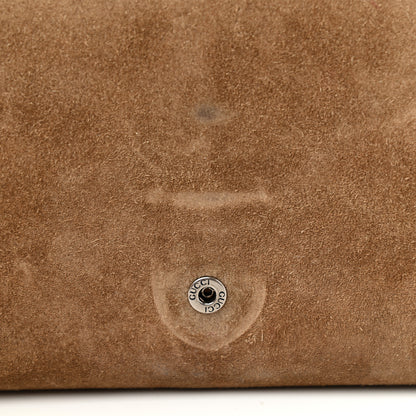 Gucci Suede Mini Dionysus Chain Wallet Taupe 11 of 19