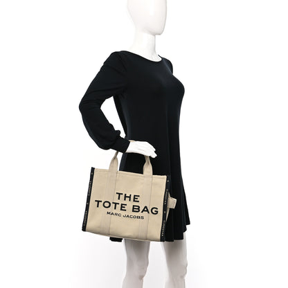 Marc Jacobs Jacquard Medium The Traveler Tote Bag Warm Sand 2 of 8