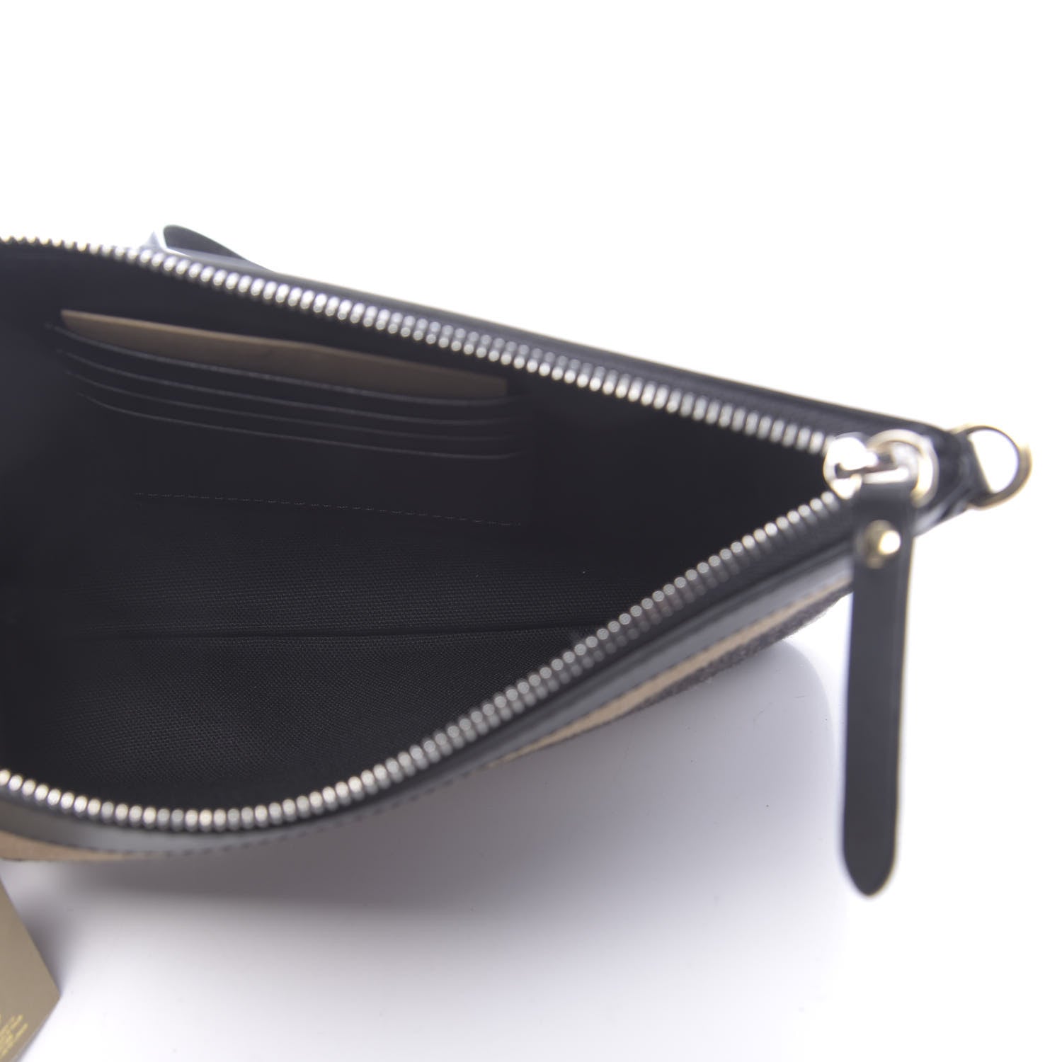 Burberry Mega Check Peyton Crossbody Clutch Bag Black 5 of 9
