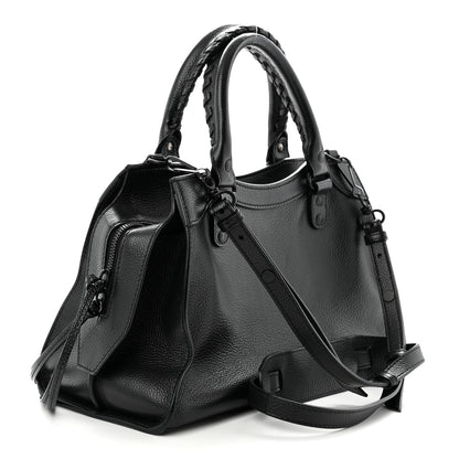 Balenciaga Grained Calfskin Neo Classic Black Hardware S City Black 3 of 10