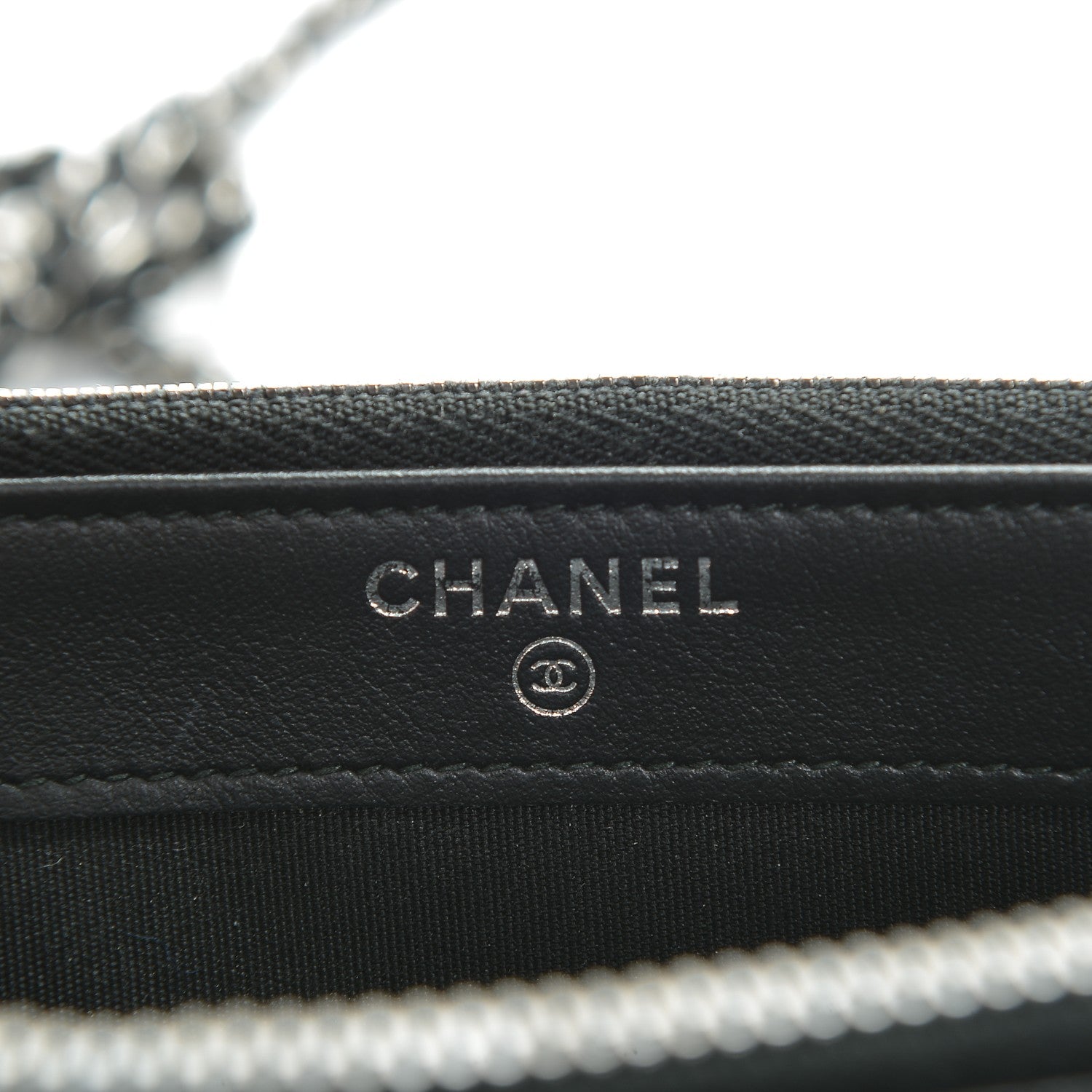 Chanel Calfskin Quilted Small Boy Clutch With Chain Black 6 of 8