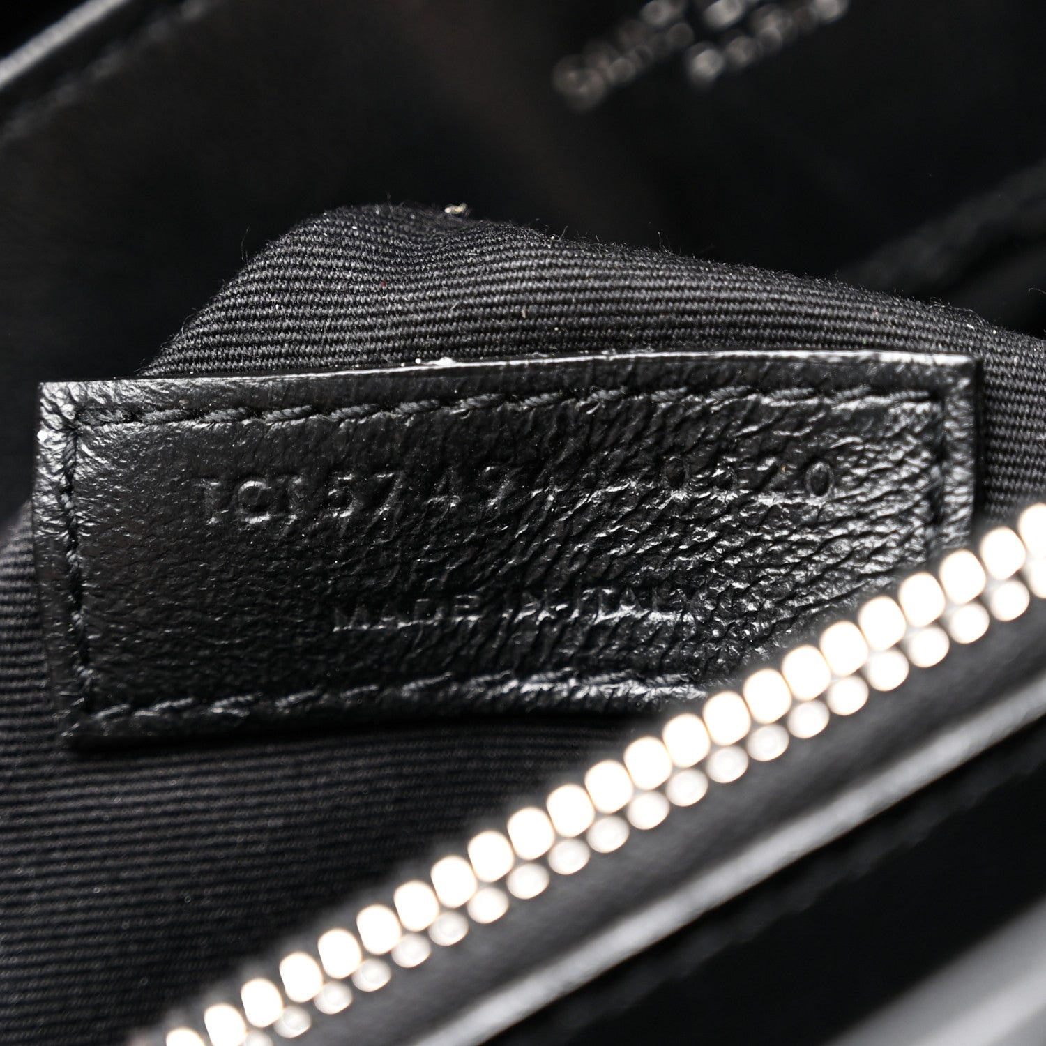Saint Laurent Calfskin Y Quilted Monogram Medium Loulou Chain Satchel Black 7 of 11