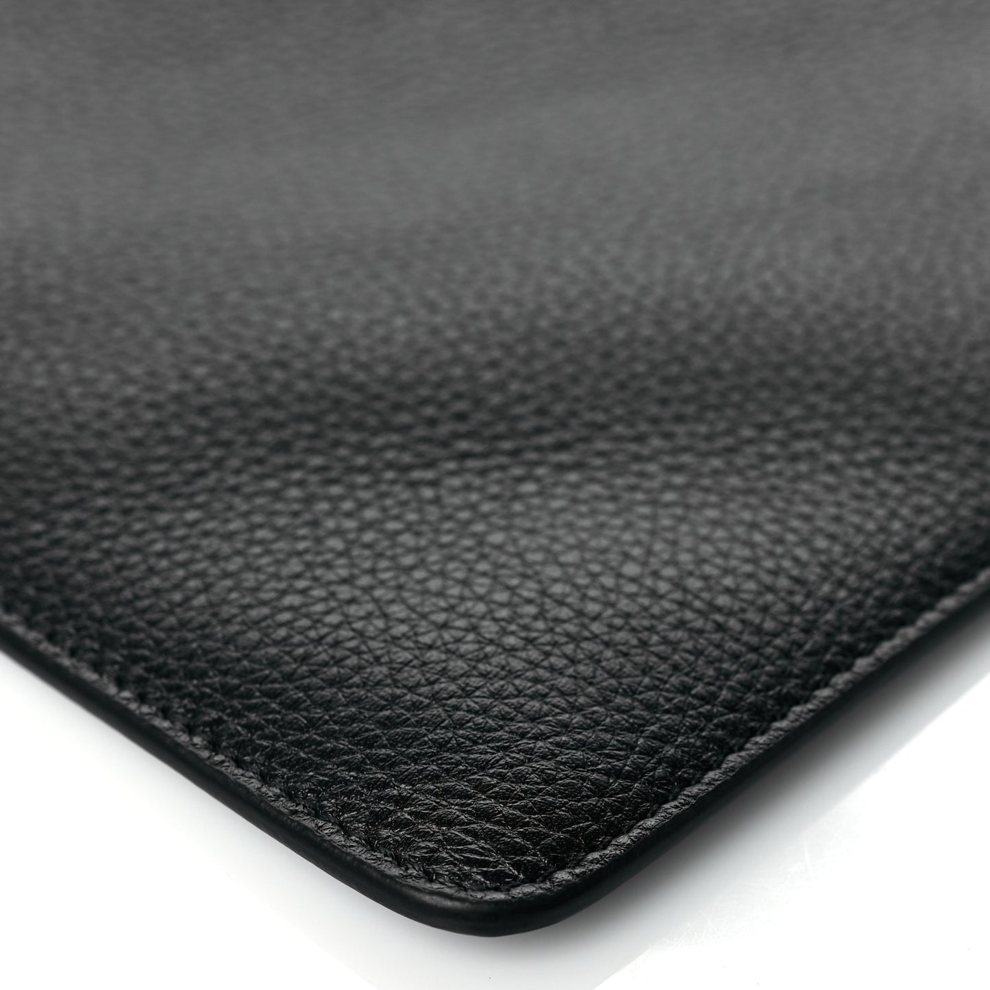 Calfskin Wristlet Clutch Black