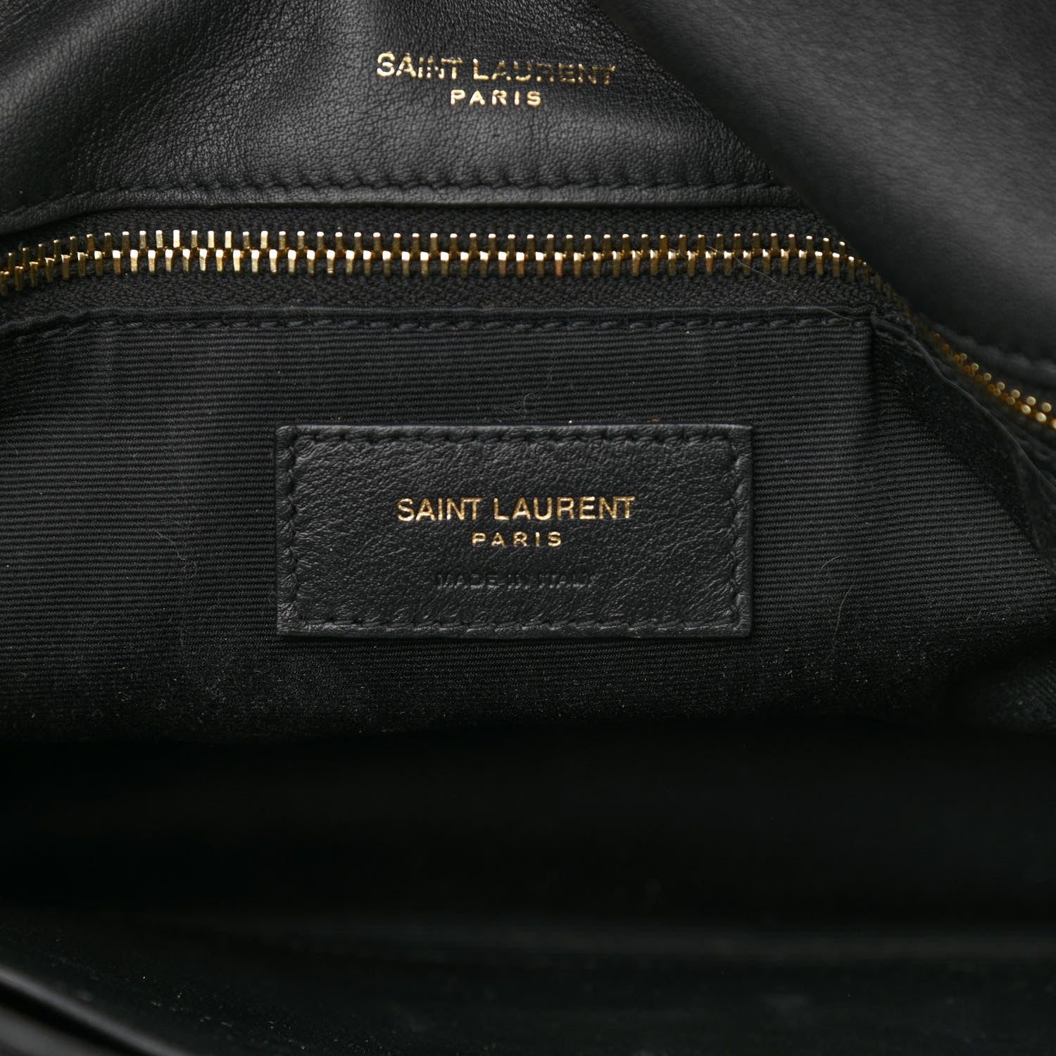 Saint Laurent Boucle Tweed Monogram Medium Niki Chain Satchel Black 6 of 9