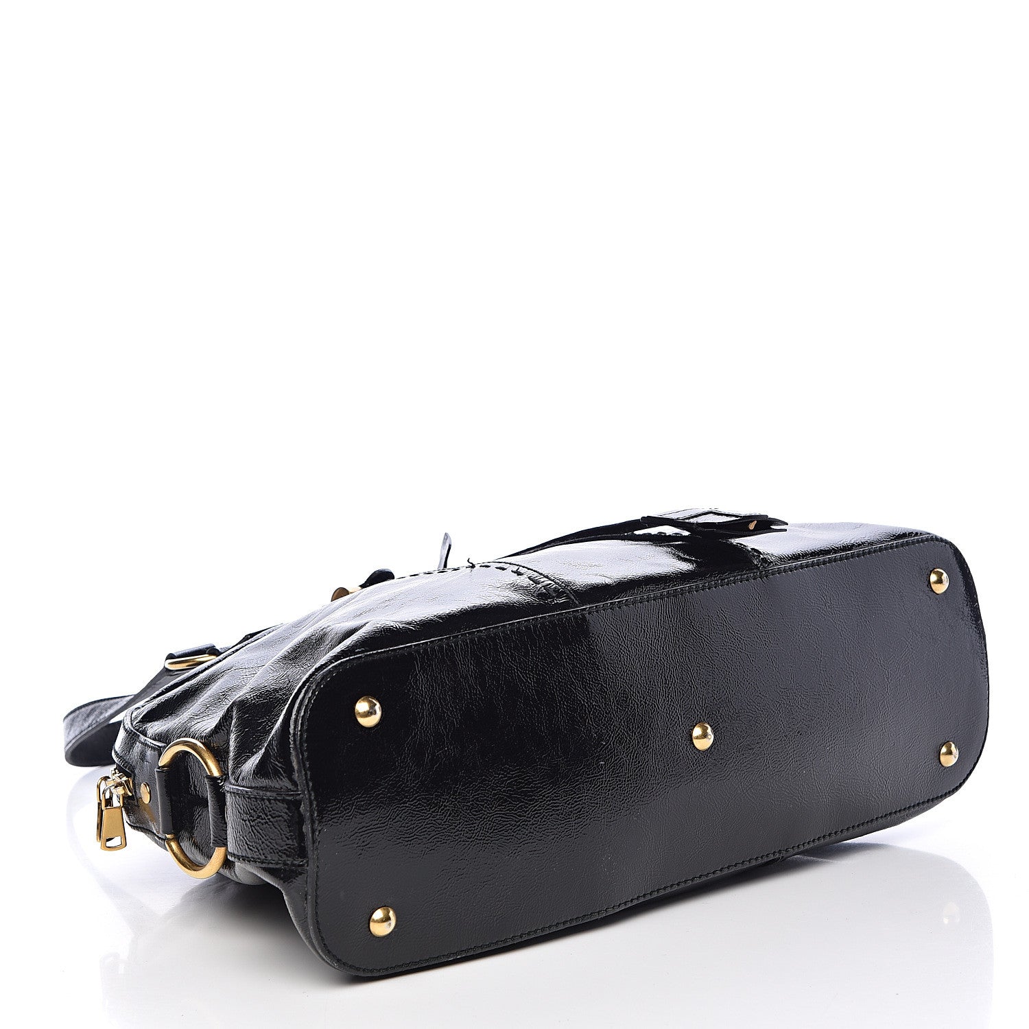 Saint Laurent Patent Large Muse Black 4 of 20
