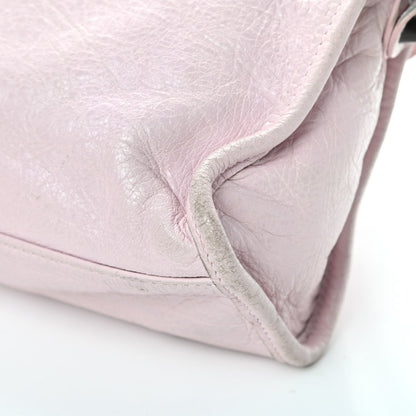 Balenciaga Agneau Classic Hardware Mini City Rose Poudre Rose Petunia 11 of 18