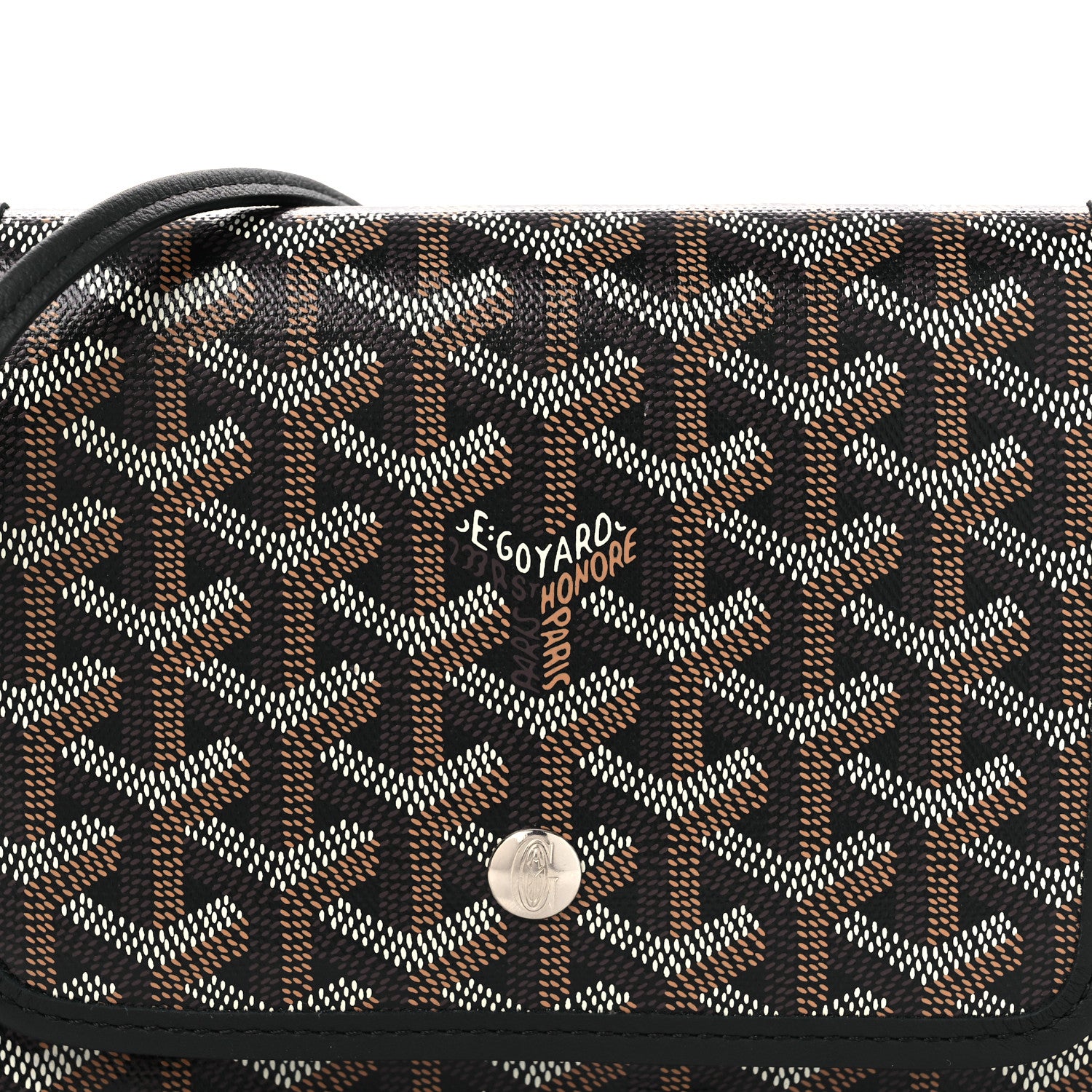 Goyard Goyardine Plumet Wallet Clutch Black 8 of 11