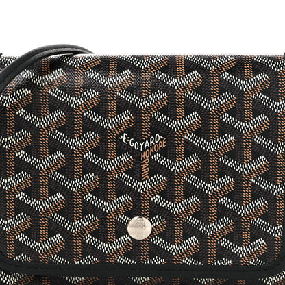 Goyard Goyardine Plumet Wallet Clutch Black 8 of 11