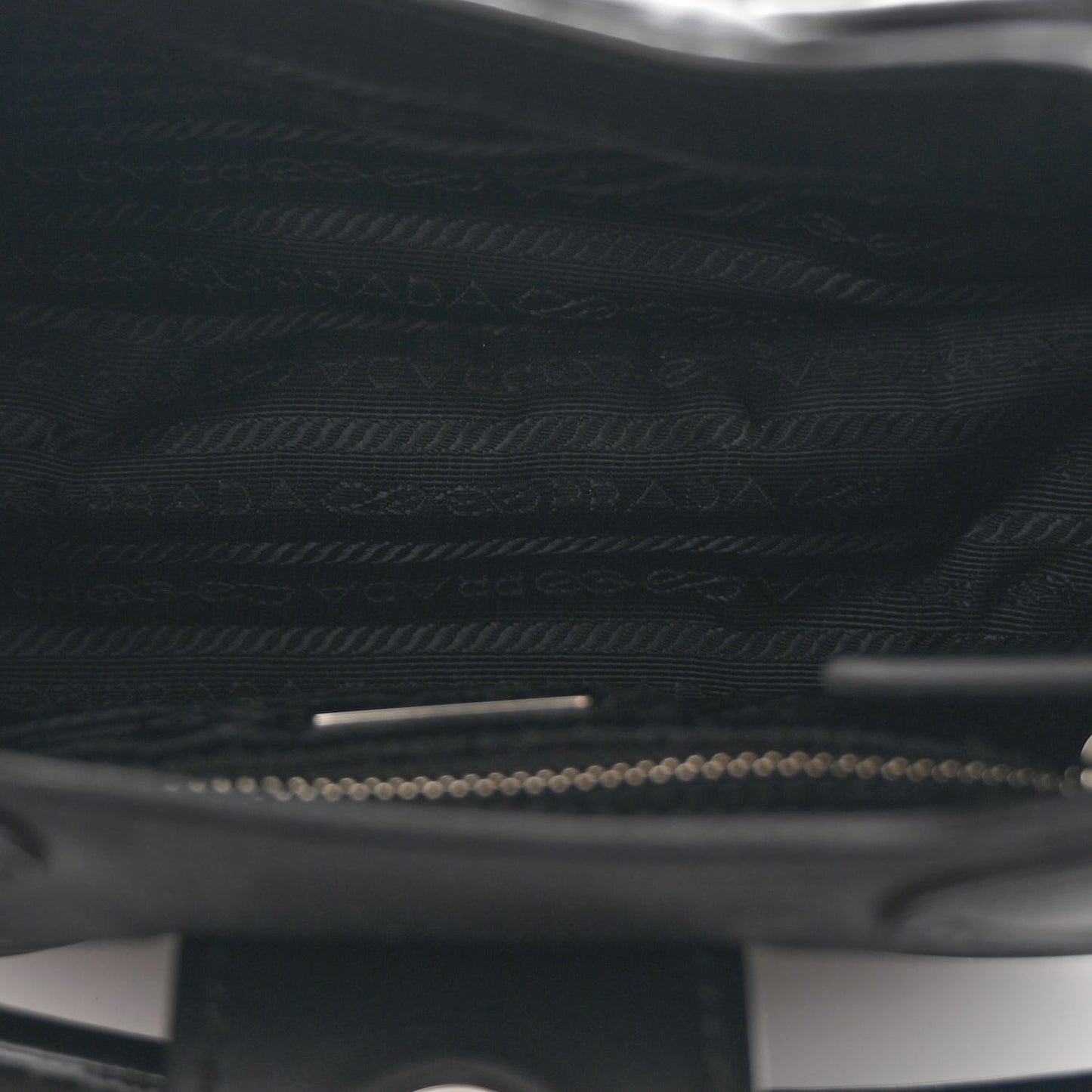 Re-Nylon Spazzolato Re-Edition 2002 Moon Bag Black