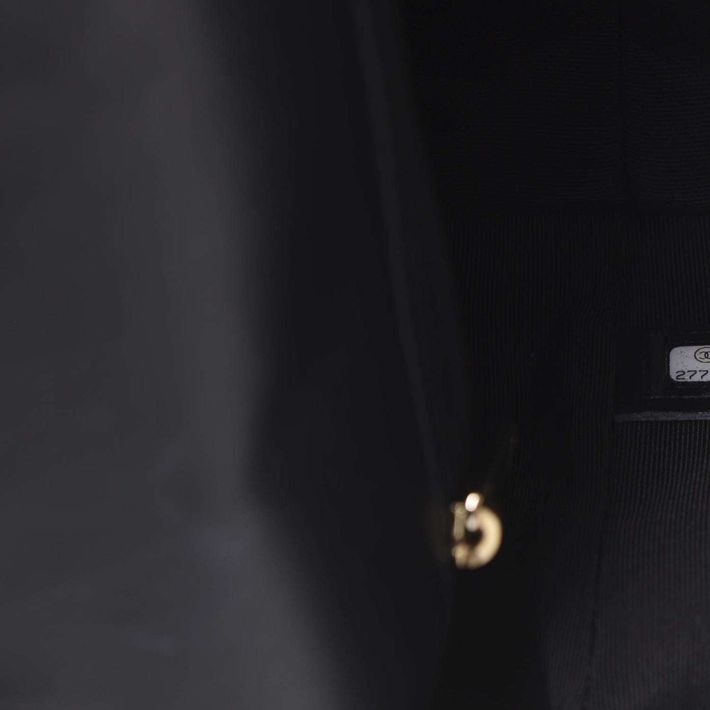 Calfskin Stitched Medium Covered CC Flap Bag Black