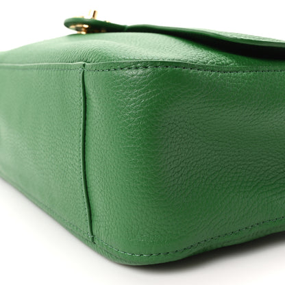 Chanel Grained Calfskin Small Souplissimo Maxi Flap Green 10 of 10