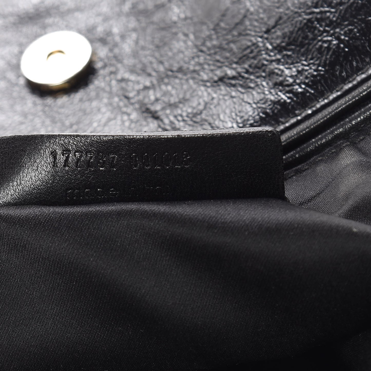 Patent Tribute Tote Black