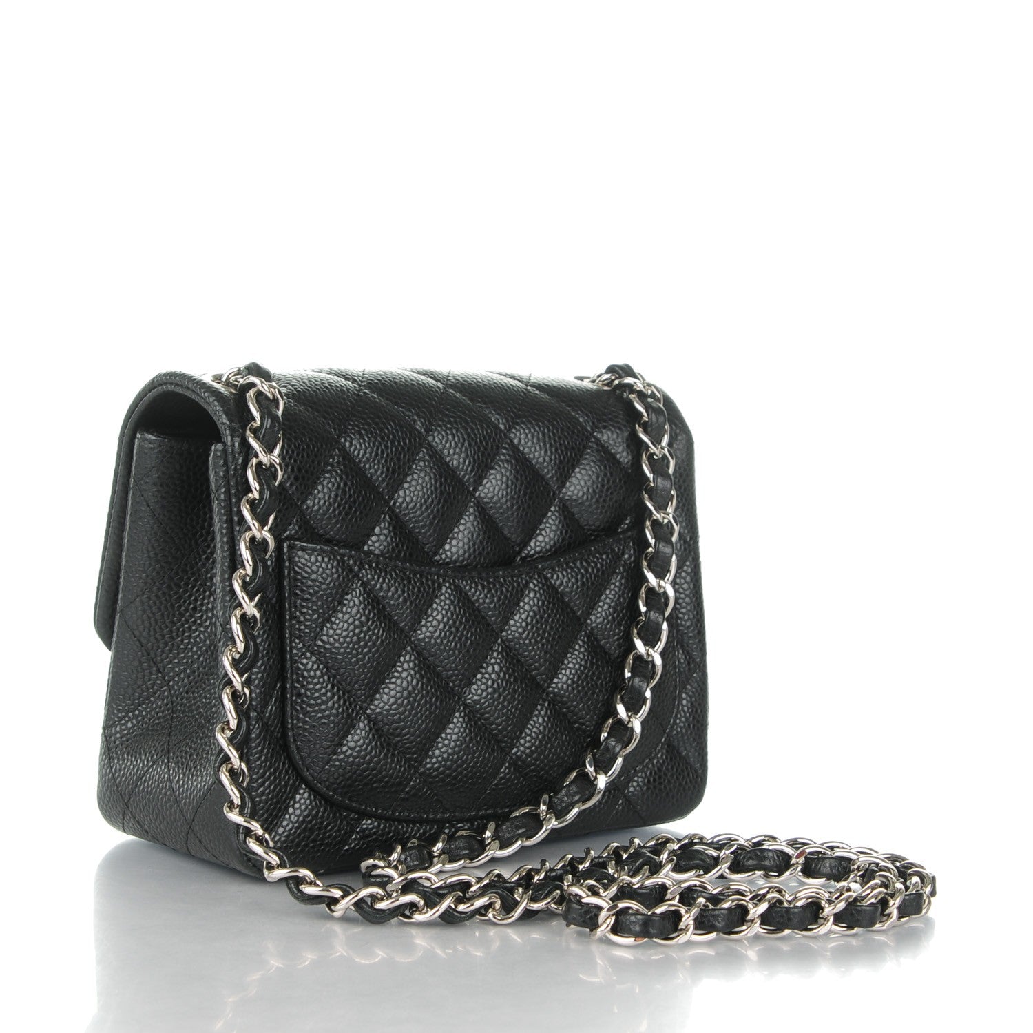 Chanel Caviar Quilted Mini Square Flap Black 3 of 8