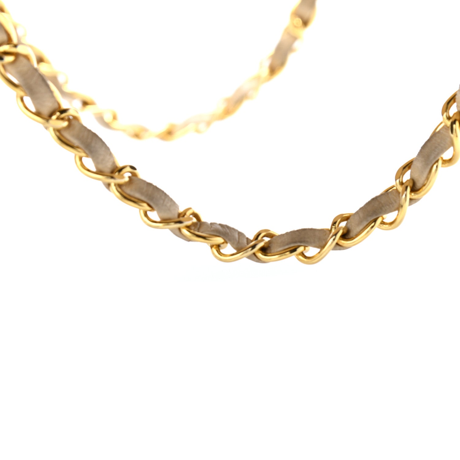 Chanel Lambskin Quilted Medium Double Flap Beige 19 of 20