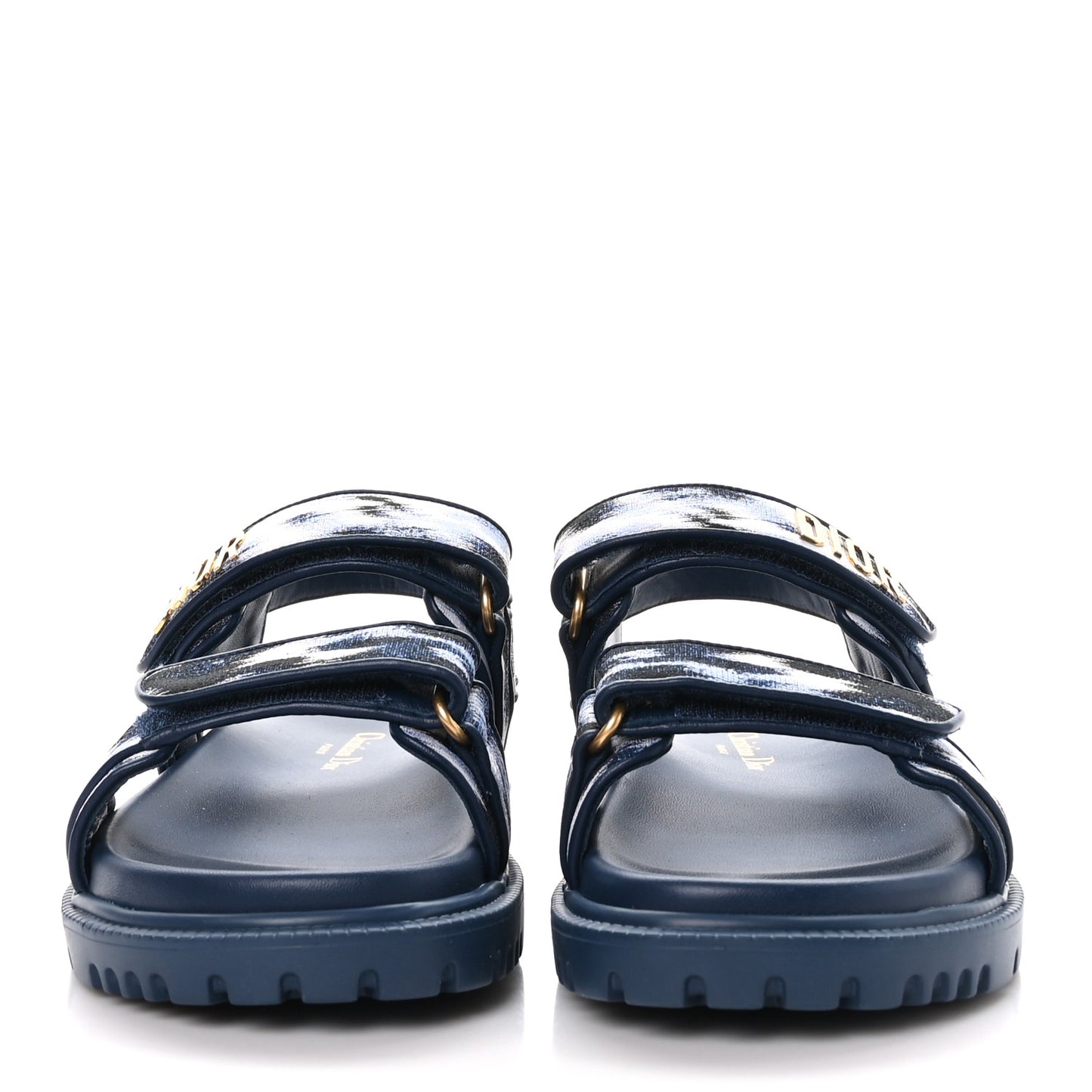 Technical Fabric Wildior Shiny Print Dioract Sandals 37.5 Ocean