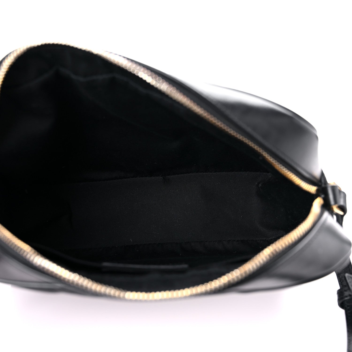 Saint Laurent Calfskin Matelasse Monogram Lou Camera Bag Black 5 of 11