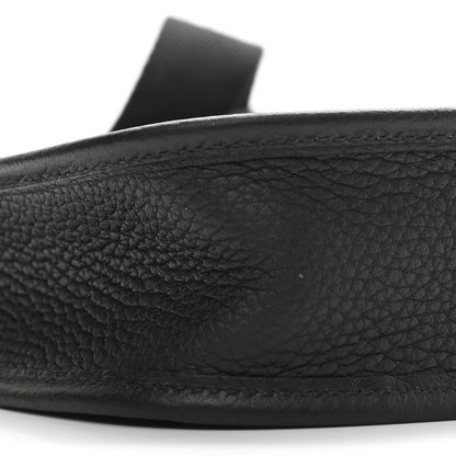 Hermes Taurillon Clemence Evelyne TPM Black 9 of 11