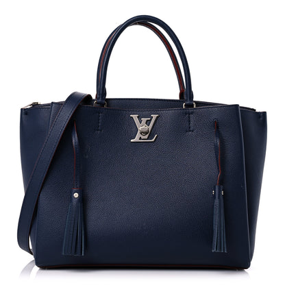 Louis Vuitton Calfskin Lockmeto Marine Rouge 1 of 16