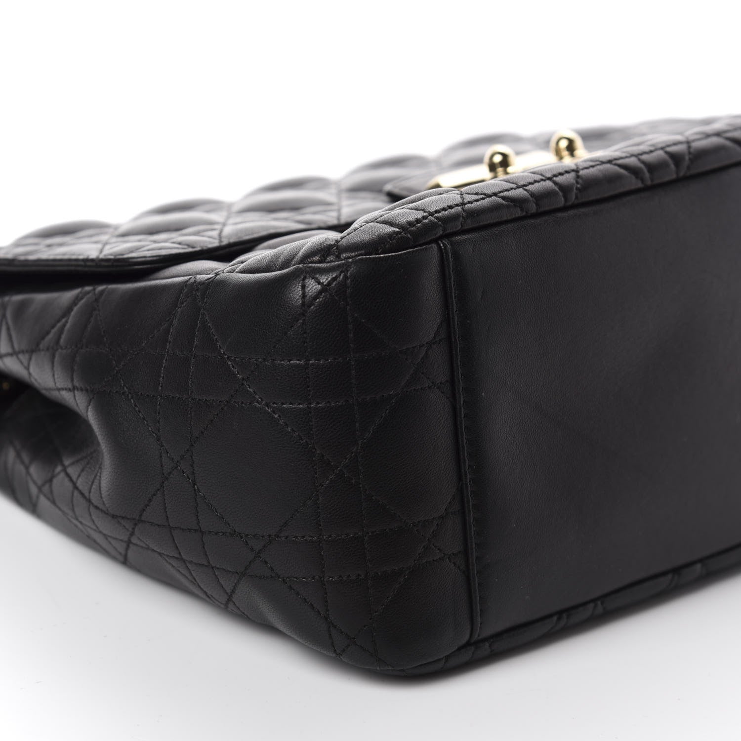 Christian Dior Lambskin Cannage Small Miss Dior Flap Black 6 of 11