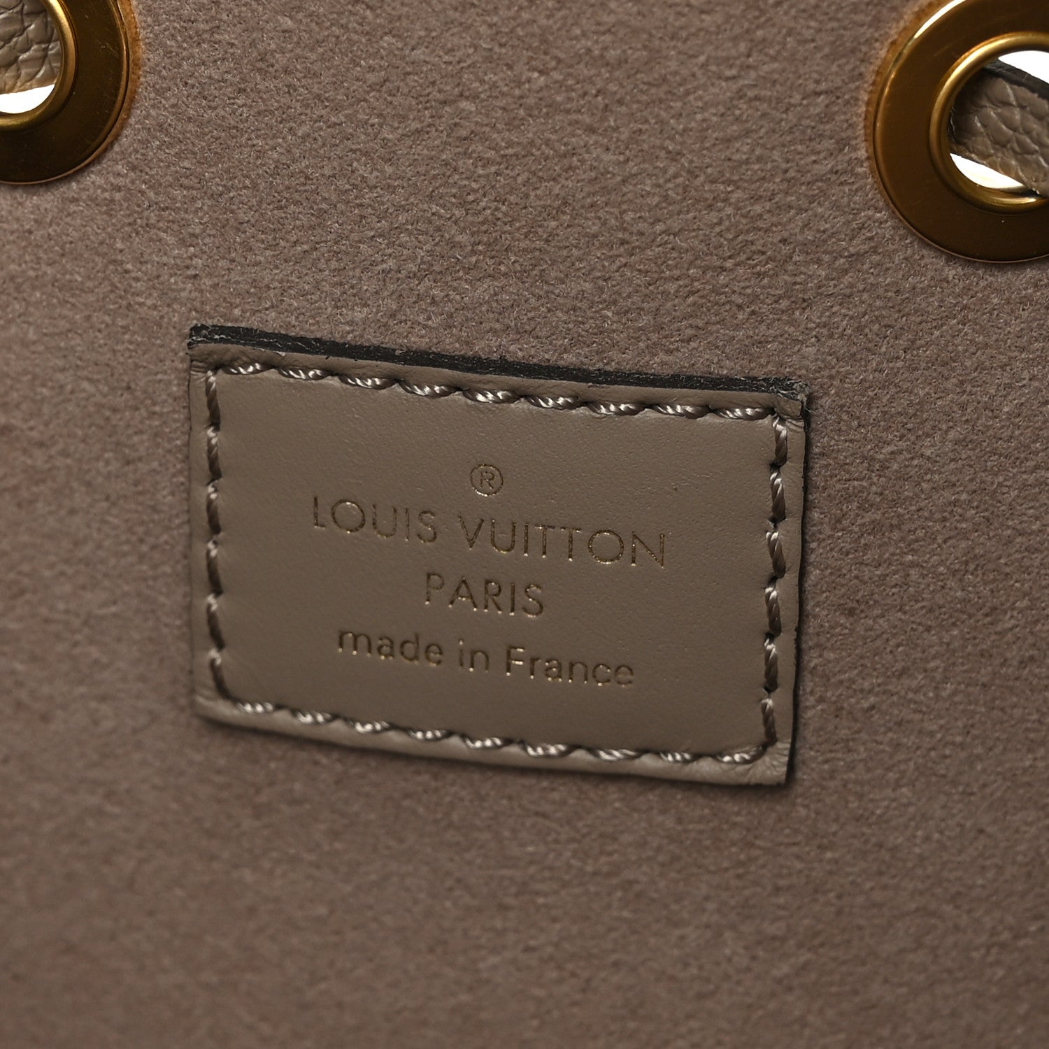 Louis Vuitton Empreinte Monogram Giant Neonoe MM Tourterelle Creme 7 of 11