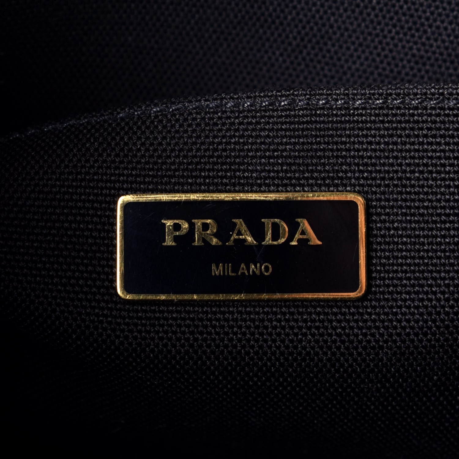 Prada Canapa Small Logo Tote Black 6 of 8