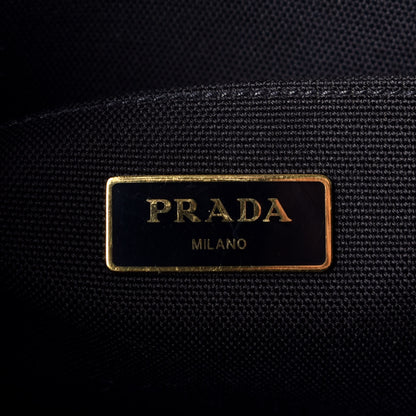 Prada Canapa Small Logo Tote Black 6 of 8
