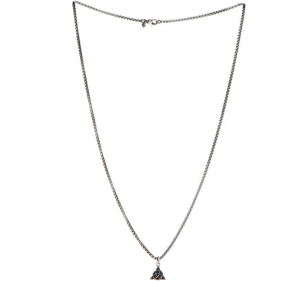 David Yurman Sterling Silver Celtic Knot Amulete Pendant Necklace 3 of 7