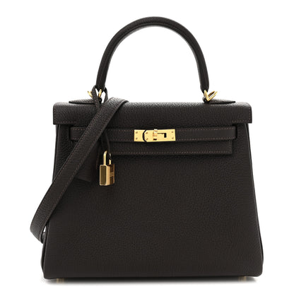 Hermes Togo Kelly Retourne 25 Ebene 1 of 11