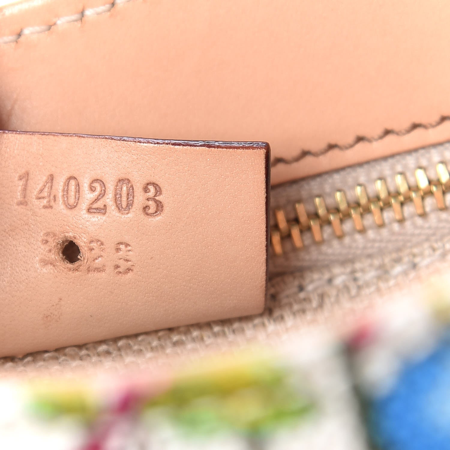 Gucci Canvas Floral Flora Bamboo Handle Bag White 9 of 19